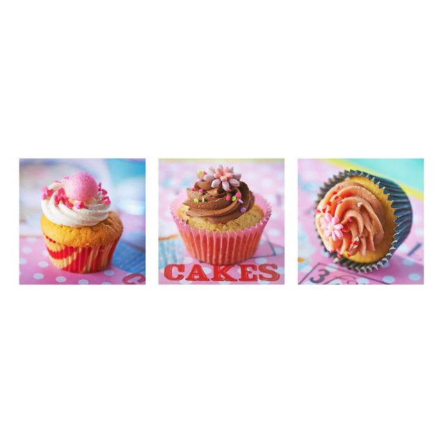 Prints Colourful Cupcakes