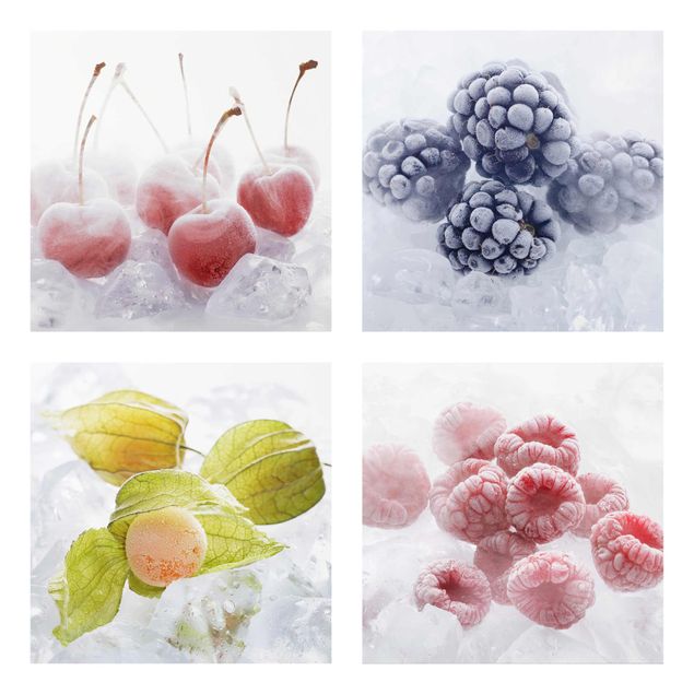 Floral canvas Frozen Fruit