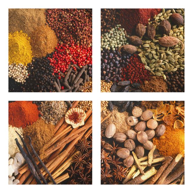 Prints still-life Exotic Spices