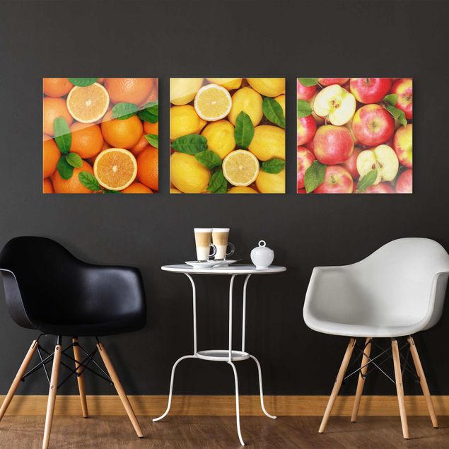 Fruit wall art Fruit Trio