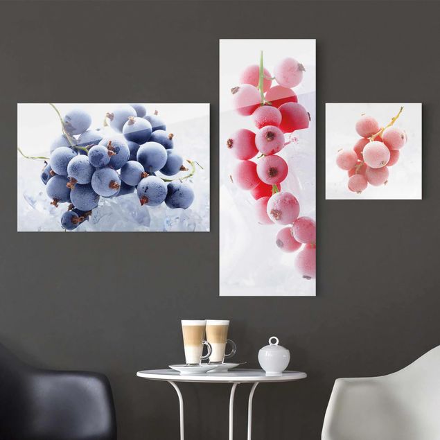 Flower print Frozen Berries