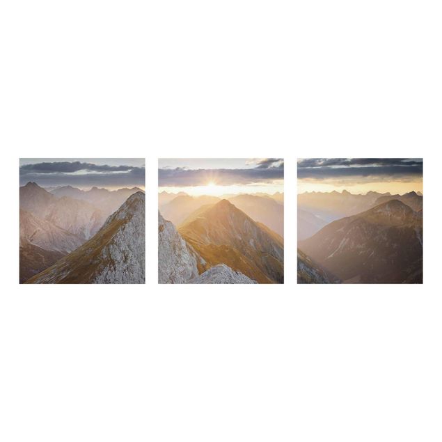 Mountain art prints Lechtal Alps