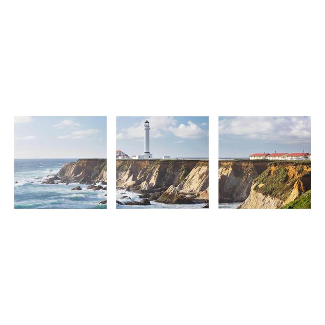 Sea prints Point Arena Lighthouse California