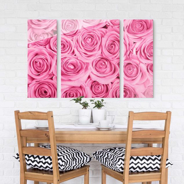 Kitchen Pink Roses
