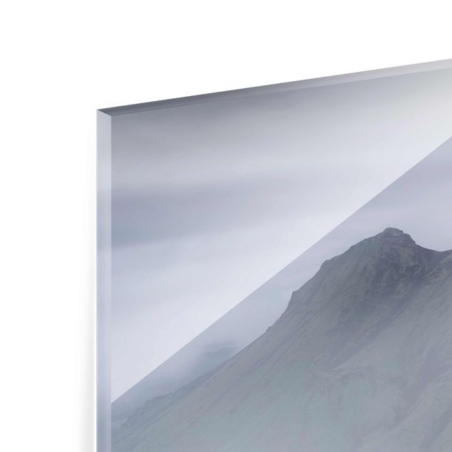 Glass prints landscape Storkonufell Iceland