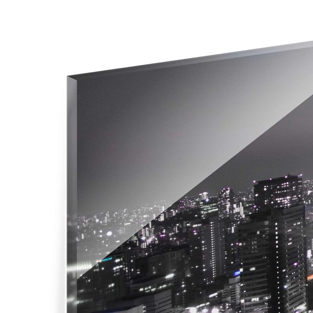 Glas Magnetboard Tokyo Collage