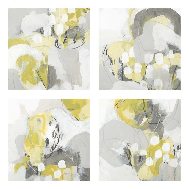 Prints patterns Lemons In The Fog Set II