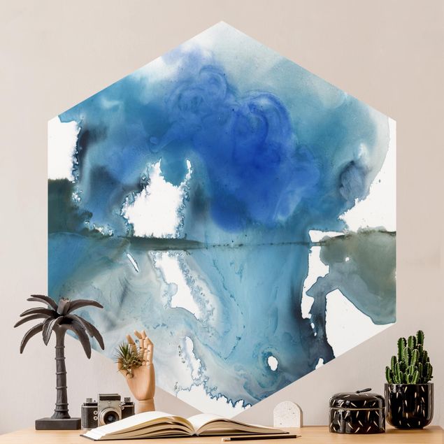 Modern wallpaper designs Glacier Melt I