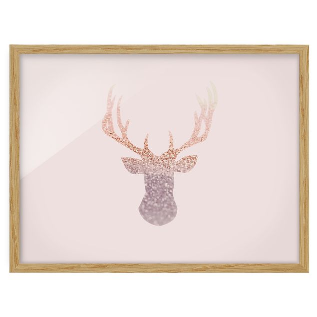 Prints modern Shimmering Deer