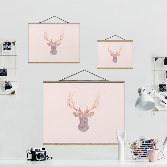 Monika Strigel Art prints Shimmering Deer