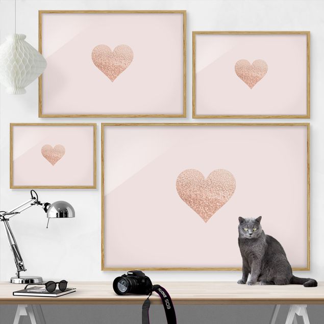 Monika Strigel Art prints Shimmering Heart