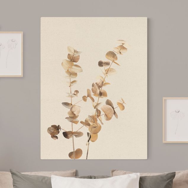 Prints floral Golden Eucalyptus