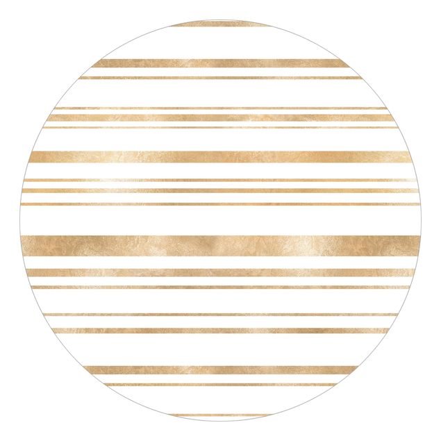 Wallpapers modern Golden Glitter Stripes