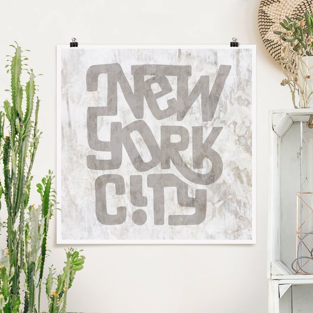 Prints New York Graffiti Art Calligraphy New York City
