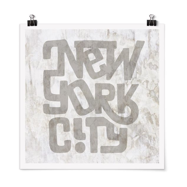 Posters quotes Graffiti Art Calligraphy New York City
