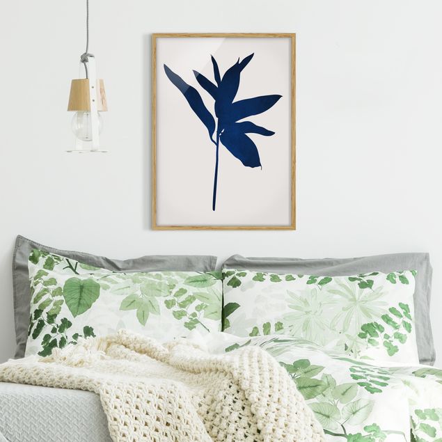 Art prints Graphical Plant World - Blue