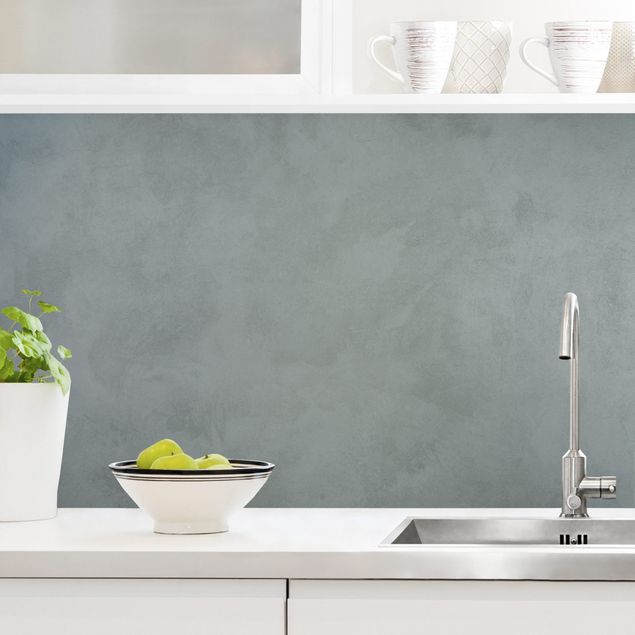 Kitchen splashback stone Grey Concrete