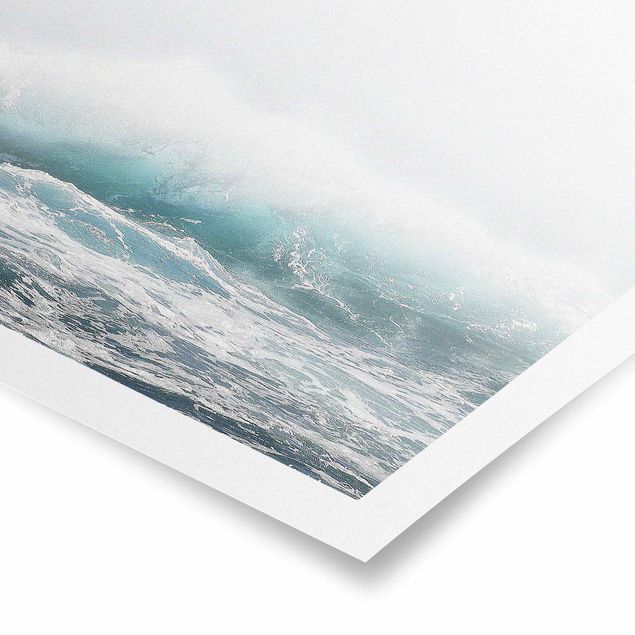 Modern art prints Large Wave Hawaii