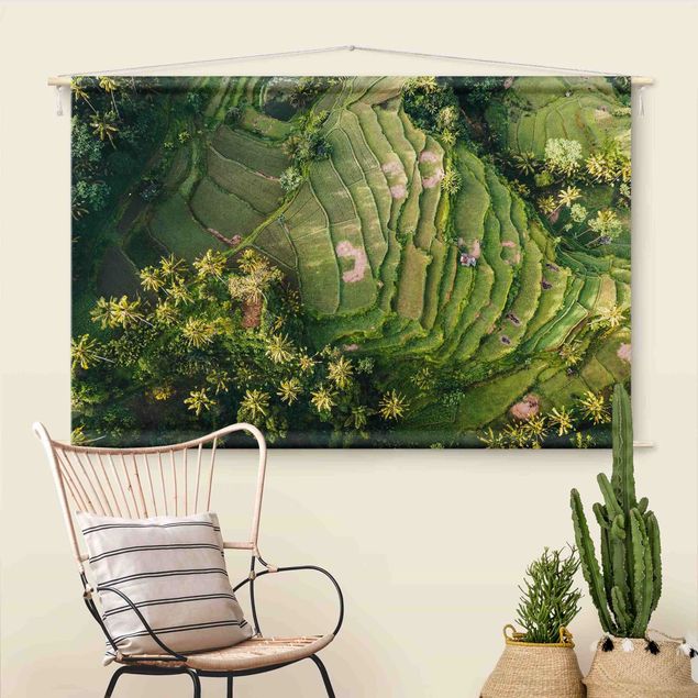 modern tapestry Green Terraces