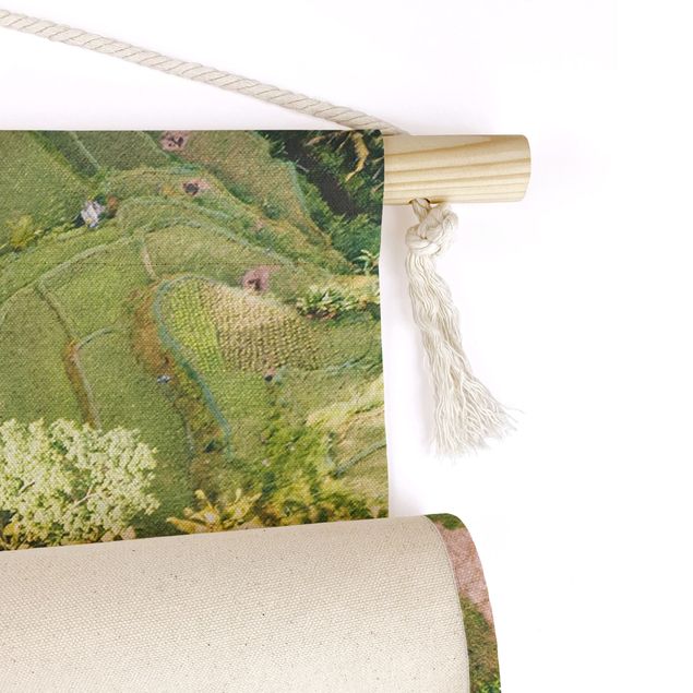 extra large tapestry Green Terraces