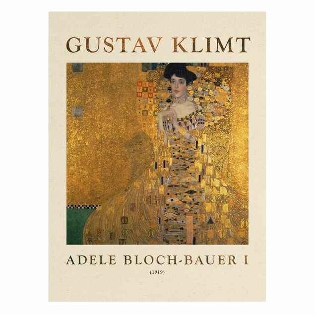 Prints modern Gustav Klimt - Adele Bloch-Bauer I - Museum Edition
