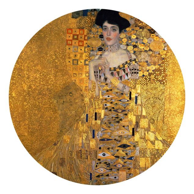 Wallpapers gold and silver Gustav Klimt - Portrait Of Adele Bloch-Bauer I