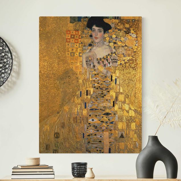 Art deco prints Gustav Klimt - Portrait Of Adele Bloch-Bauer I
