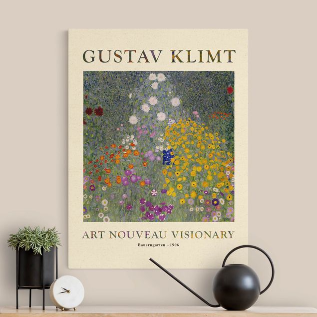 Art styles Gustav Klimt - Farmer's Garden - Museum Edition