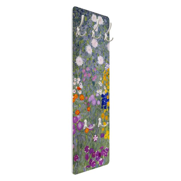 Wall coat rack Gustav Klimt - Cottage Garden