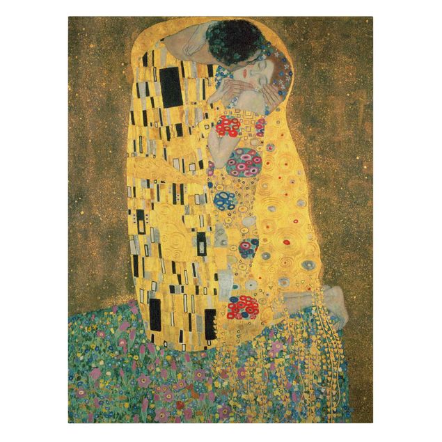 Canvas art prints Gustav Klimt - The Kiss