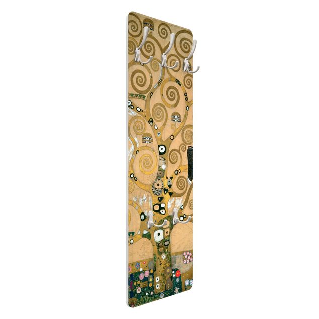 Wall mounted coat rack Gustav Klimt - The Tree of Life