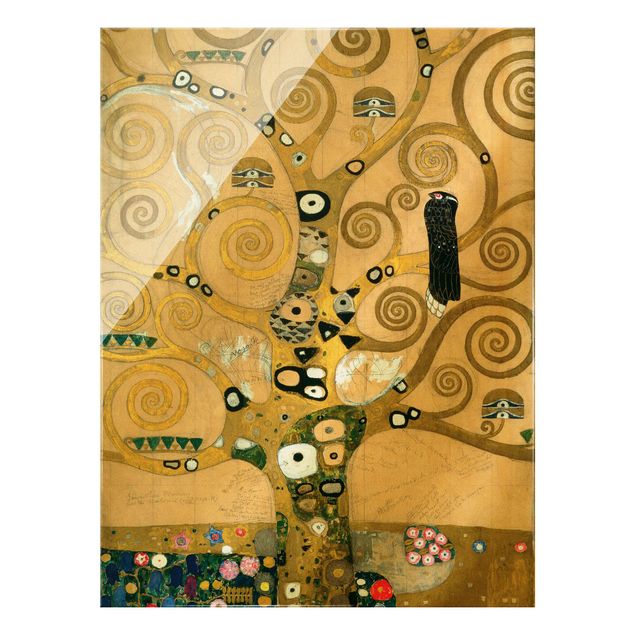 Prints trees Gustav Klimt - The Tree of Life