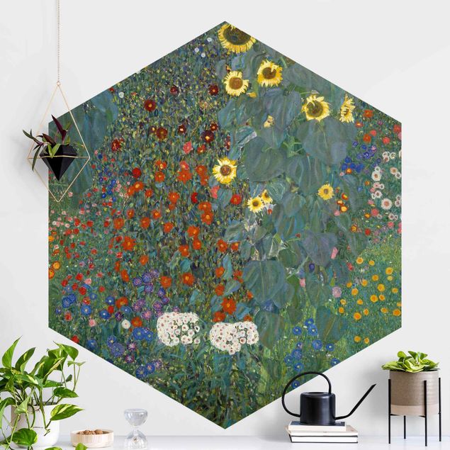 Kitchen Gustav Klimt - Garden Sunflowers