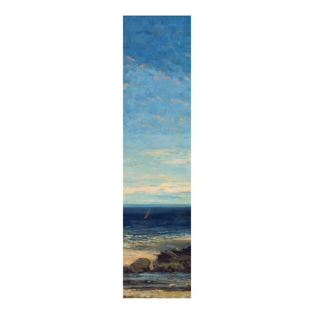 Art styles Gustave Courbet - The Sea - Blue Sea, Blue Sky