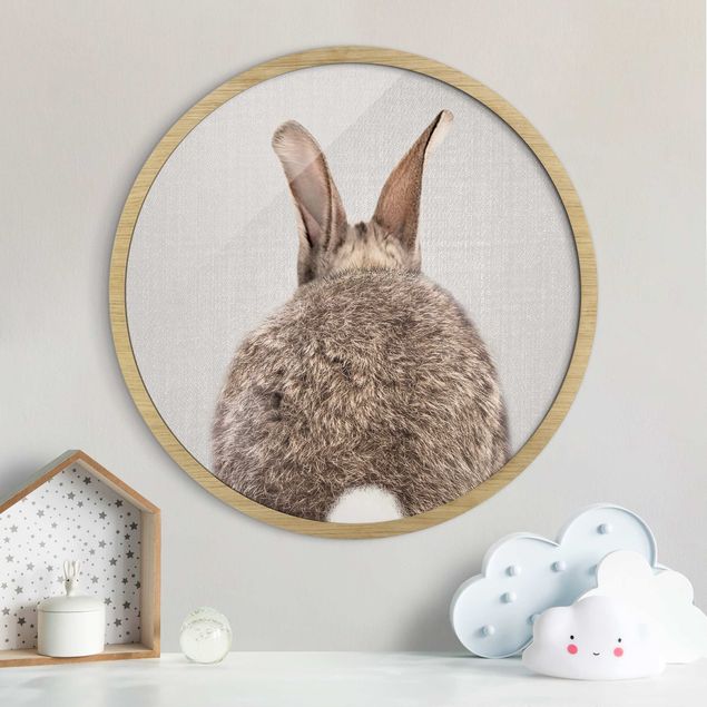 Kids room decor Hare From Behind