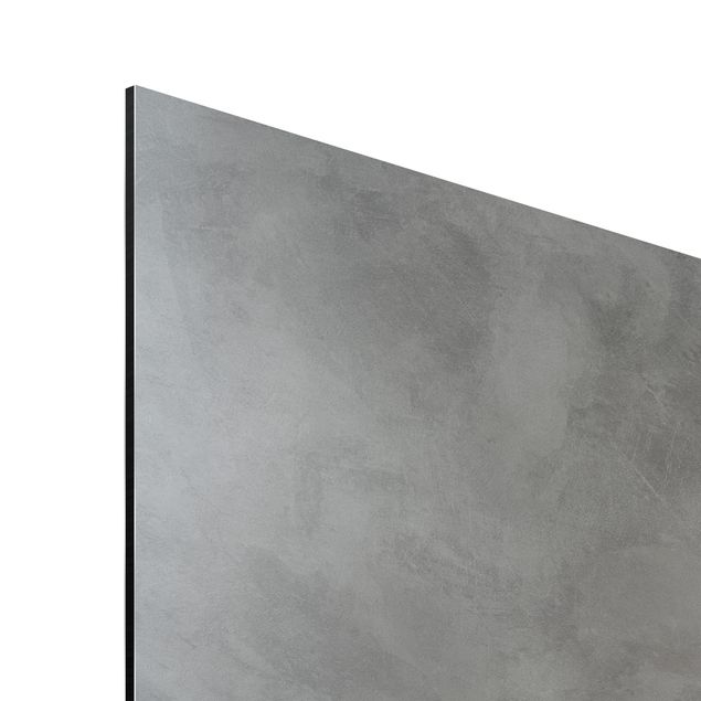 Kitchen splashbacks Light Grey Concrete