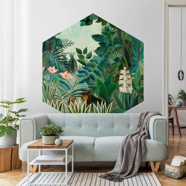 Modern wallpaper designs Henri Rousseau - The Equatorial Jungle