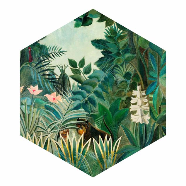 Adhesive wallpaper Henri Rousseau - The Equatorial Jungle