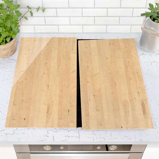 Oven top cover Apple Birch
