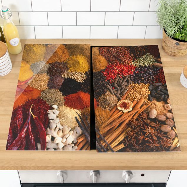 Stove top covers spices and herbs Exotic Spices