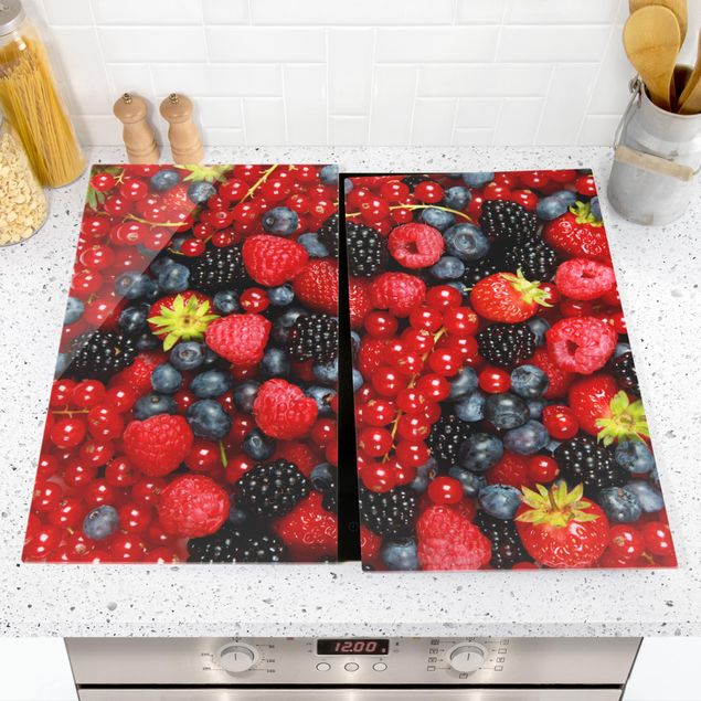 Stove top covers flower Fruity Berries