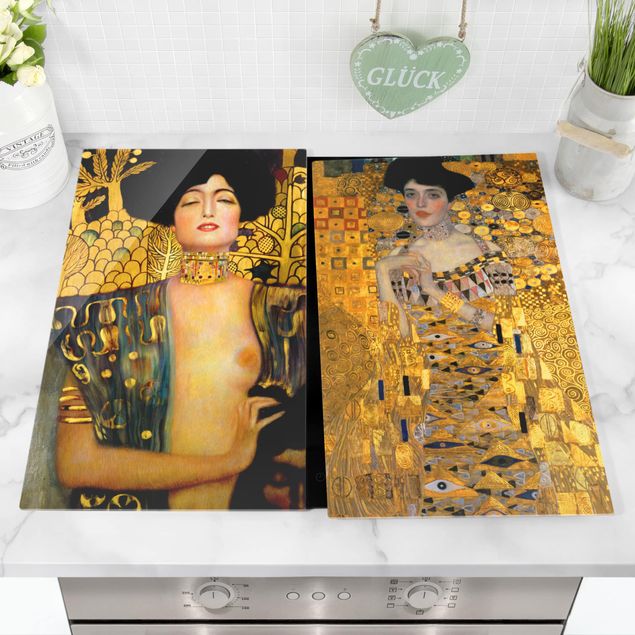 Art nouveau prints Gustav Klimt - Judith and Adele
