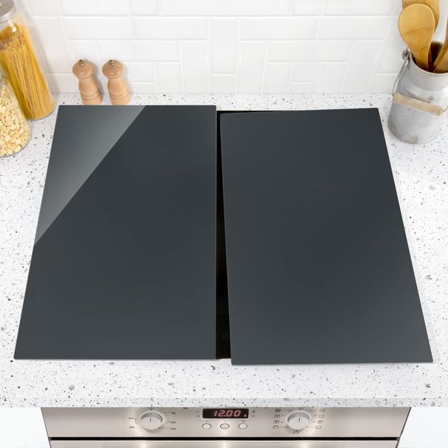 Oven top cover Moon Grey