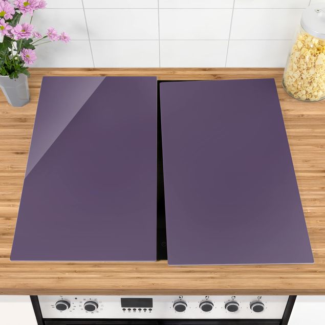 Oven top cover Red Violet