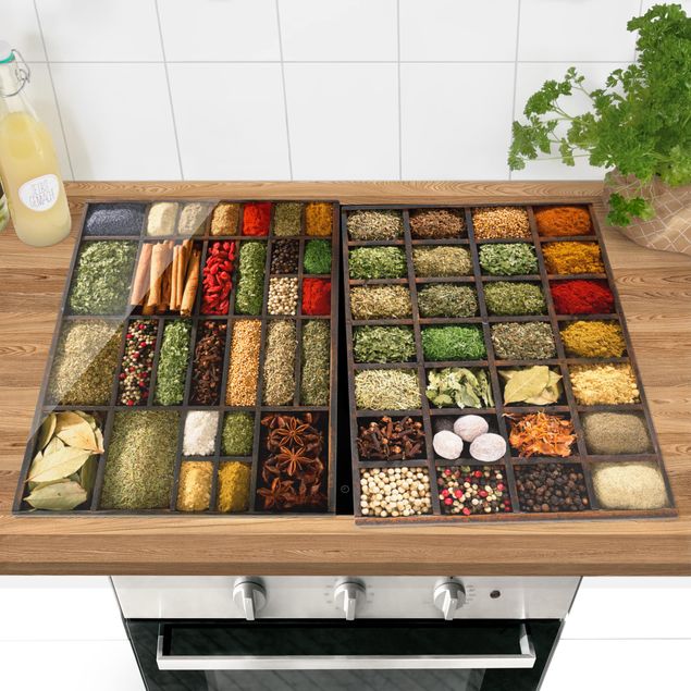 Stove top covers spices and herbs Seed Box Spices