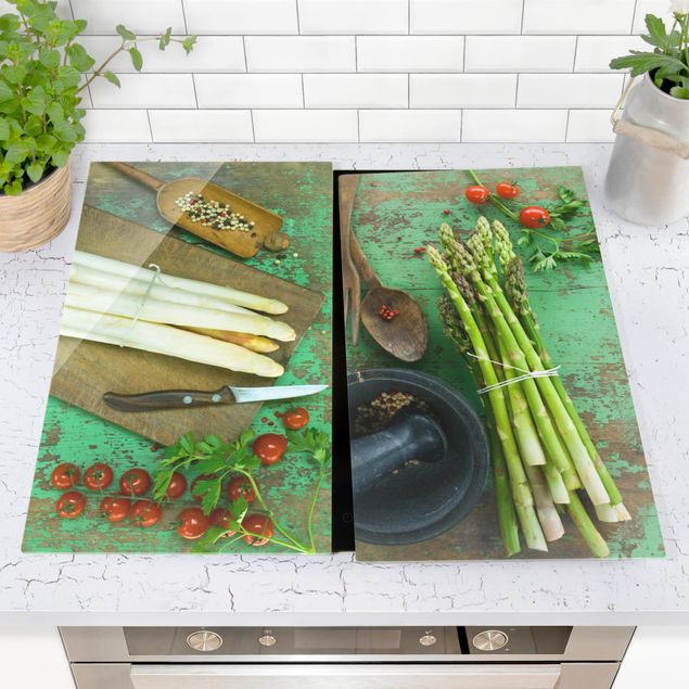 Stove top covers flower Asparagus Compositions