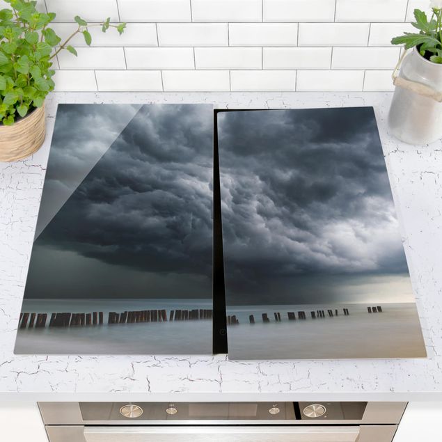 Kitchen Storm Clouds Over The Baltic Sea