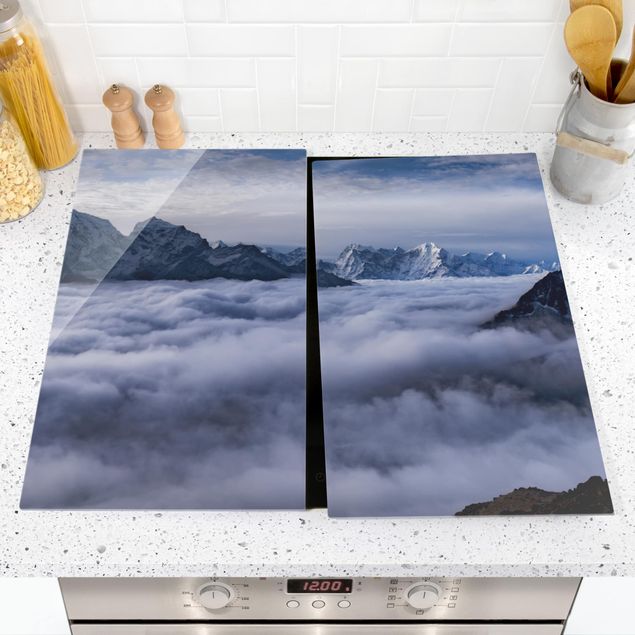 Kitchen Sea Of ​​Clouds In The Himalayas