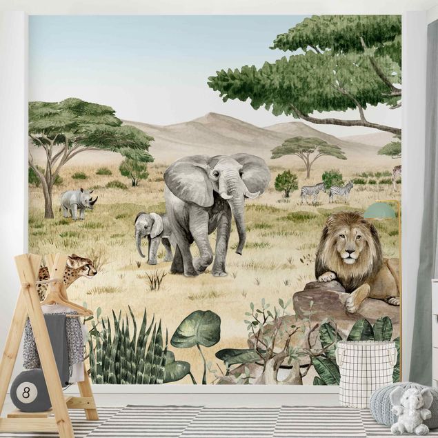 Wallpapers animals Rulers of the savannah