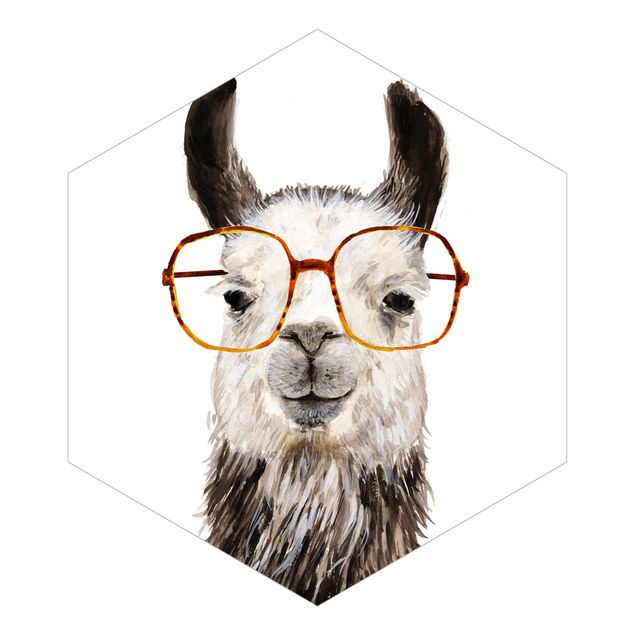 Wallpapers white Hip Lama With Glasses IV